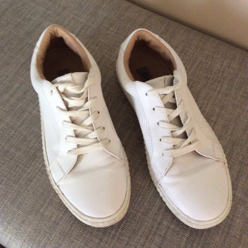 White Steve Madden Sneakers